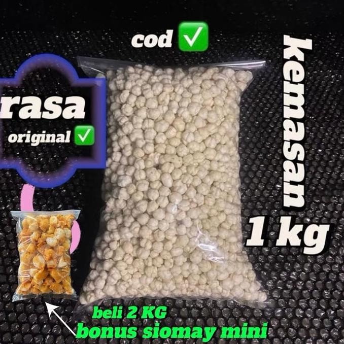 

pilus kencur original 1kg cemilan isi toping seblak nUg