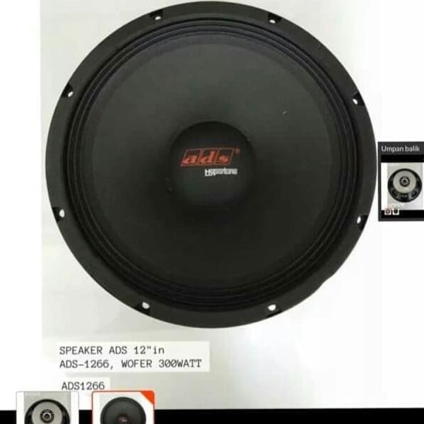 SPEAKER 12" PRO ADS 1266
