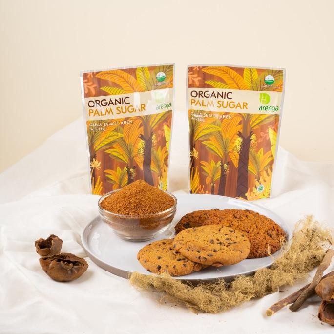 

Gula Aren Arenga 225 gram Organic Palm Sugar Gula Bubuk Semut nUg