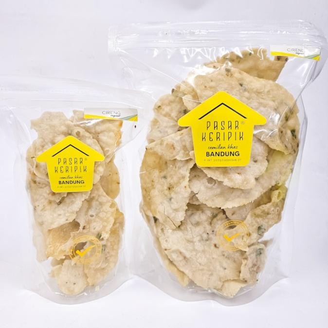 

Keripik Cireng Original Tidak Pedas Size Besar 250g nUg
