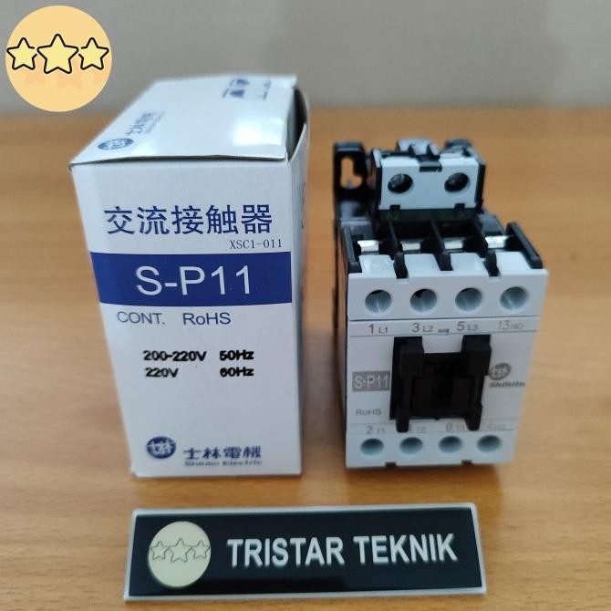 Kontaktor S-P11 S P11 Sp11 Sp-11 Sp 11 Shihlin Contactor New Stok