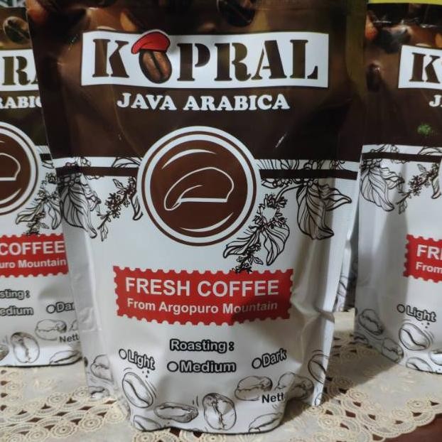 

Kopi Bubuk Murni Arabika Kemasan 500gr