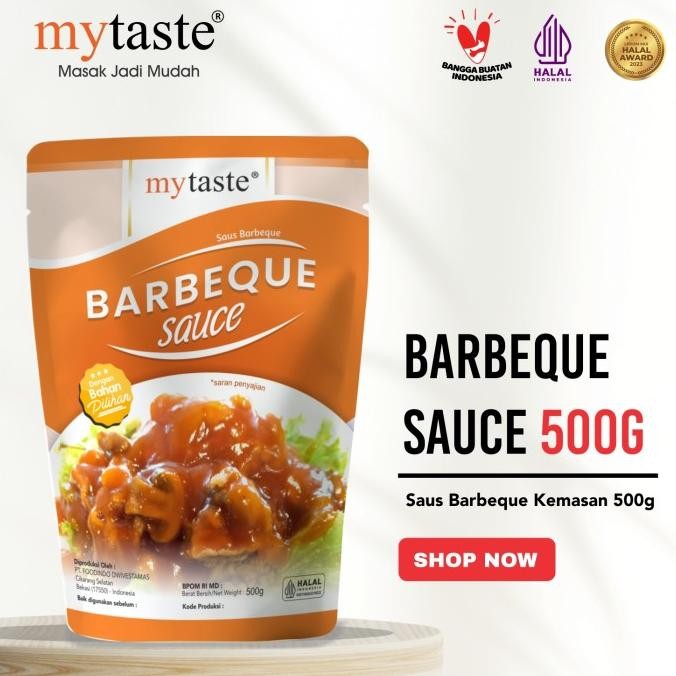 

Saus Barbeque BBQ Sauce 500g - My Taste nUg