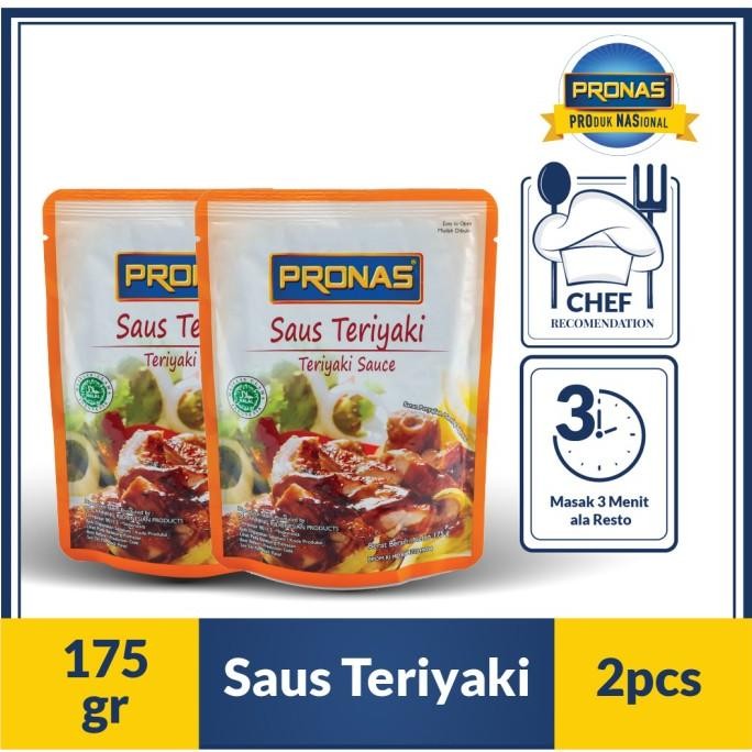 

Pronas Stir Fry Sauce Teriyaki 175 g bundling 2 pcs nUg