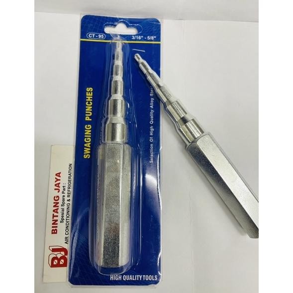 

Swaging punch tools CT 95 pembesar ujung pipa tembaga