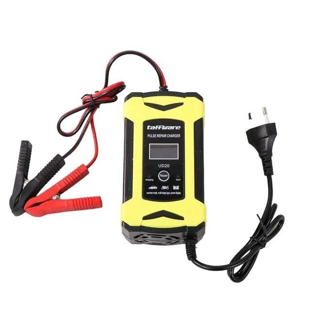 TAFFWARE UD20 LEAD ACID BATTERY LED DISPLAY 12V 6A 220V POWER PULS REPAIR CHARGER CAR BATTERY CHARGE
