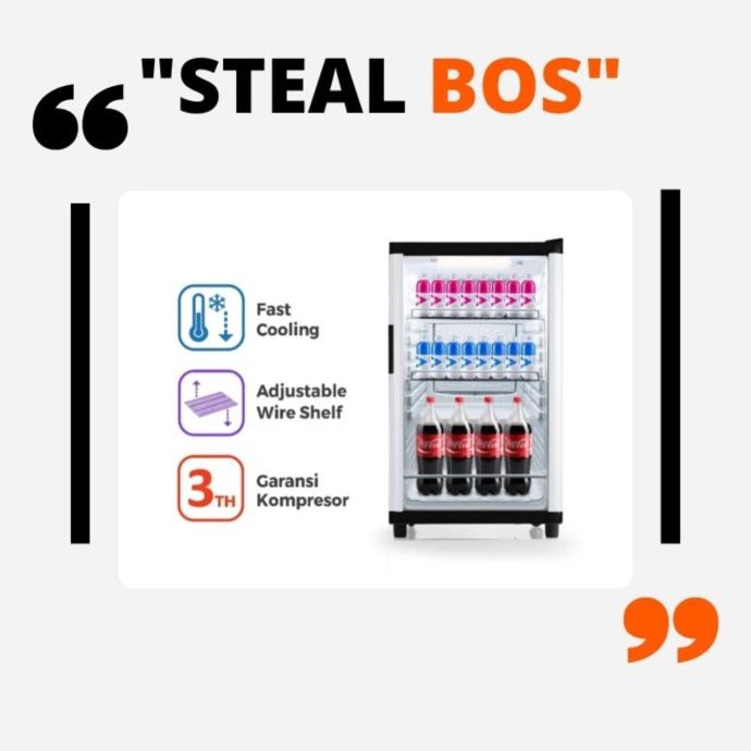 MASPION showcase USG 126 LITER showcase maspion USG 126 liter