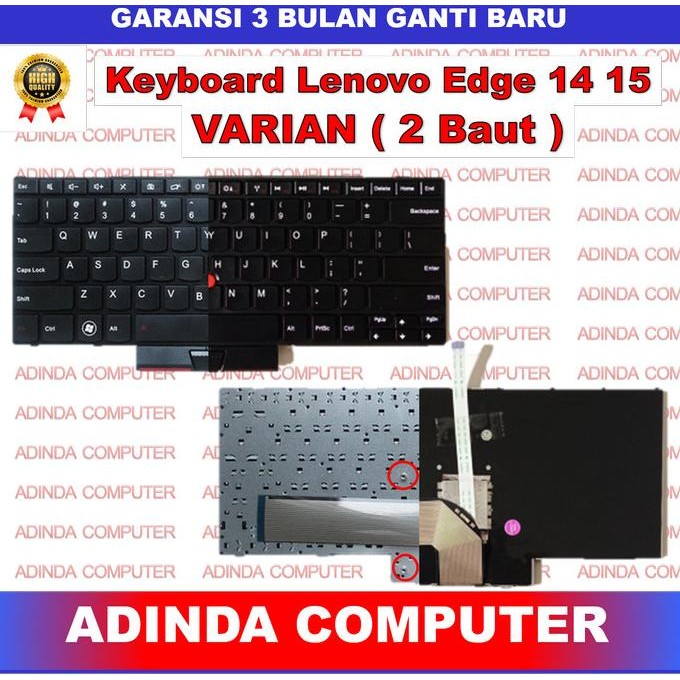 Keyboard Lenovo Thinkpad Edge 14 Edge 15 Edge E40 E50 0319 0391 25U 42U 46U 0578 0579 New Stok