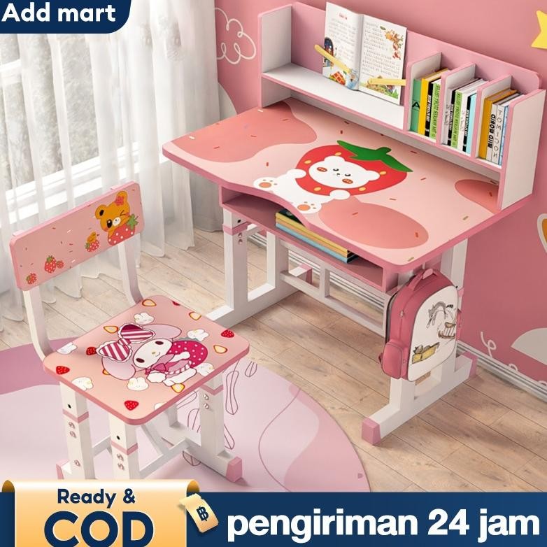 

SET MEJA BELAJAR ANAK MEJA TULIS ANAK TYPE K11#