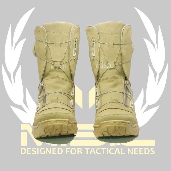 Misil Tactical boots sepatu pdl boa tali putar tni polri satpol pp pns