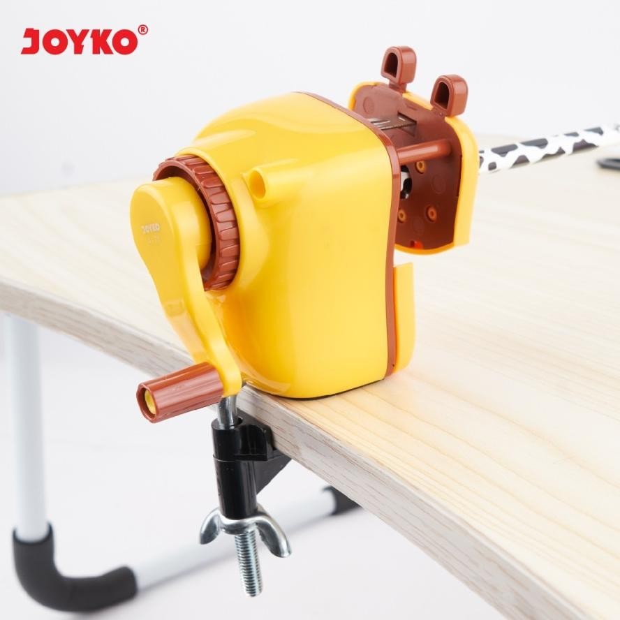 

To94 ghs-55 Serutan Putar Rautan Pensil JOYKO A71 KARAKTER - Sharpener Anti Slip A-71 UNIK Viral Hemat