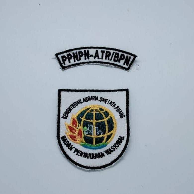 vb-8 er-90 Logo Bordir PPNPN ATR BPN / Logo PPNPN ATR BPN / Bordir Logo PPNPN ATR BPN / Bordir PPNPN