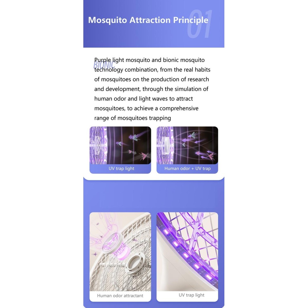 Sale Qualitell Xiaomi Raket Nyamuk Listrik Pemukul Nyamuk Elektrik 2 In 1