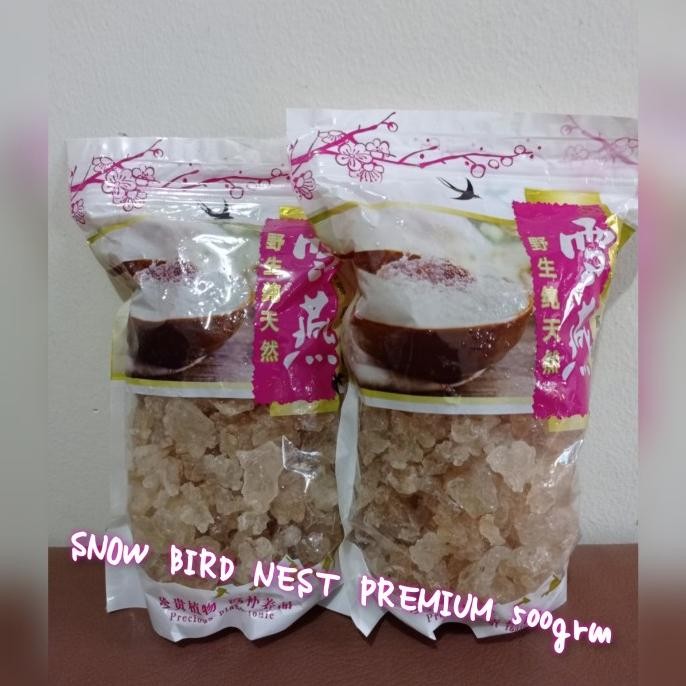

Promo Snow Bird Nest / Xue Yan Premium 500Grm