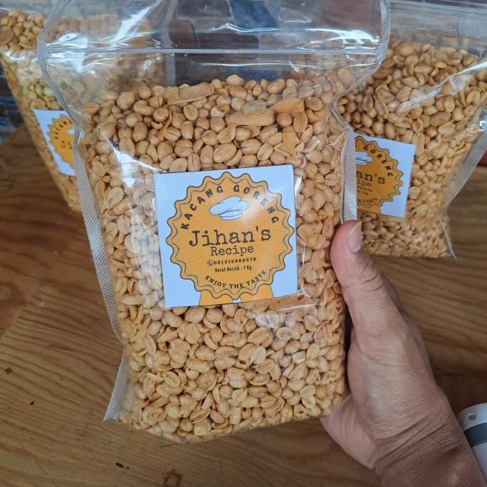 

Sale Kacang Goreng Bawang Gurih Renyah 1 Kg (Kemasan Pouch)