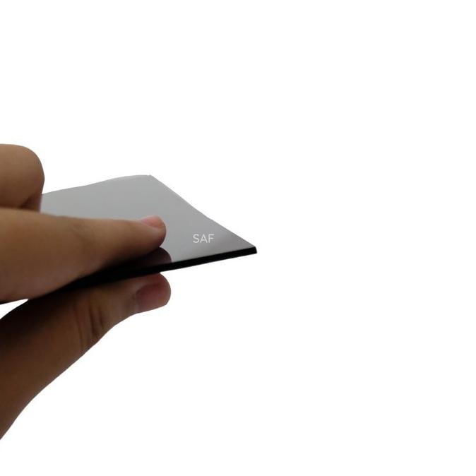 Acrylic lembaran putih & hitam reflect - props foto akrilik