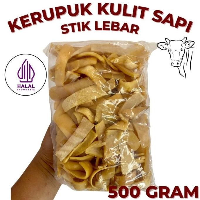 

Murah Produsen Kerupuk Kulit Sapi Kualitas Premium / Krecek Rambak Sapi / Krupuk Rambak Mentah Mojokerto
