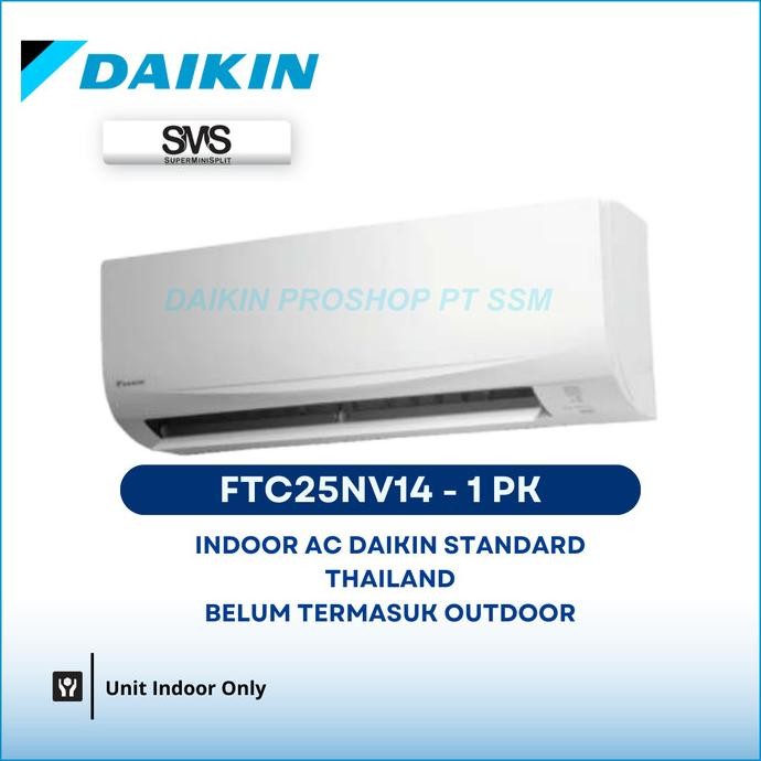 Sale Indoor Saja Ac Daikin Standar Thailand 1 Pk Type Ftc25Nv14