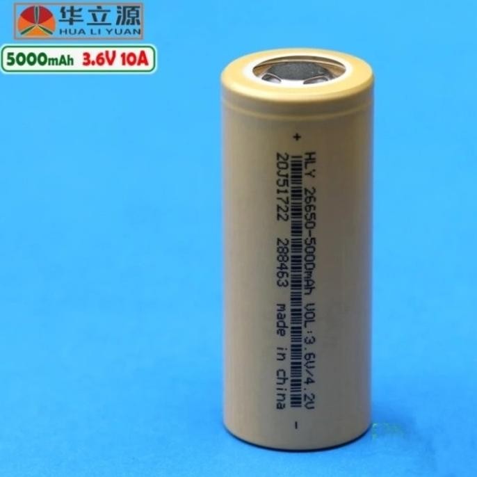 Baterai 26650 5000 Mah Senter Led Battery Pack Ebike 5000 Mah HLY