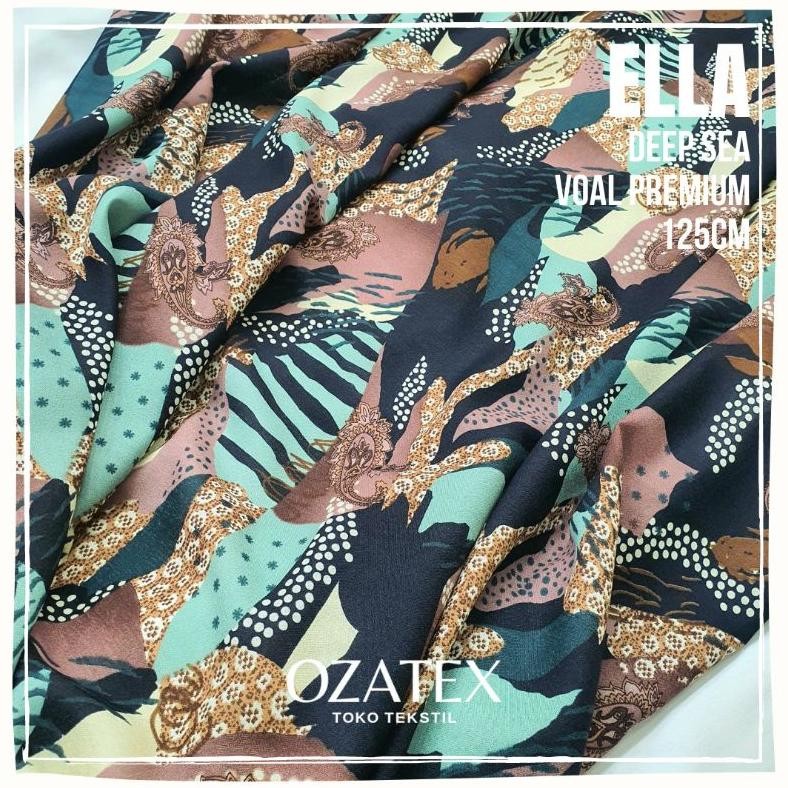 Ede-78 Kain Voal Premium Motif Ella