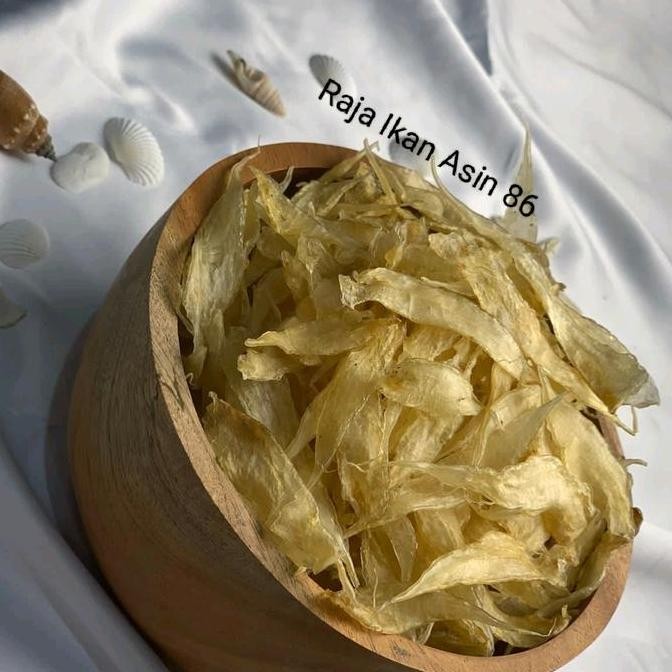 

Grosir Perut Ikan Gulama / Hi Pio / Hipio / Samge / Gelembus Food