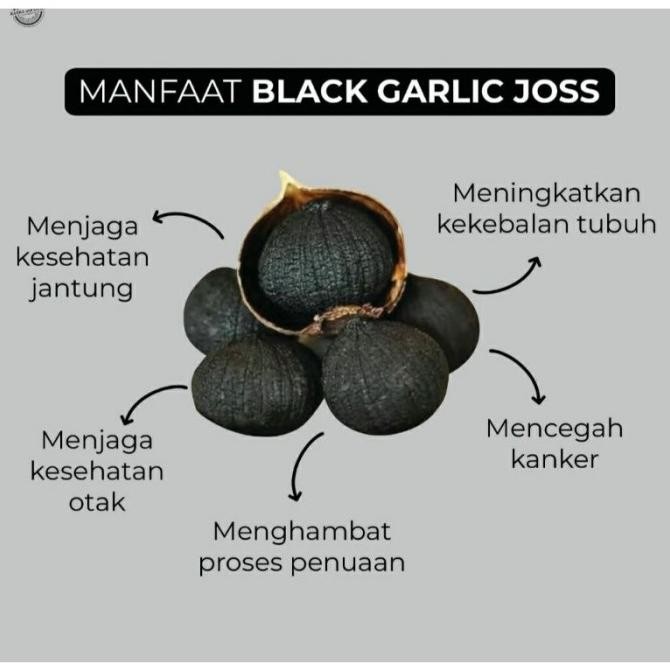 

Murah Black Garlic Joss 250 Grm | Fermentasi Bawang Putih Tunggal | Bawang Hitam Premium Super
