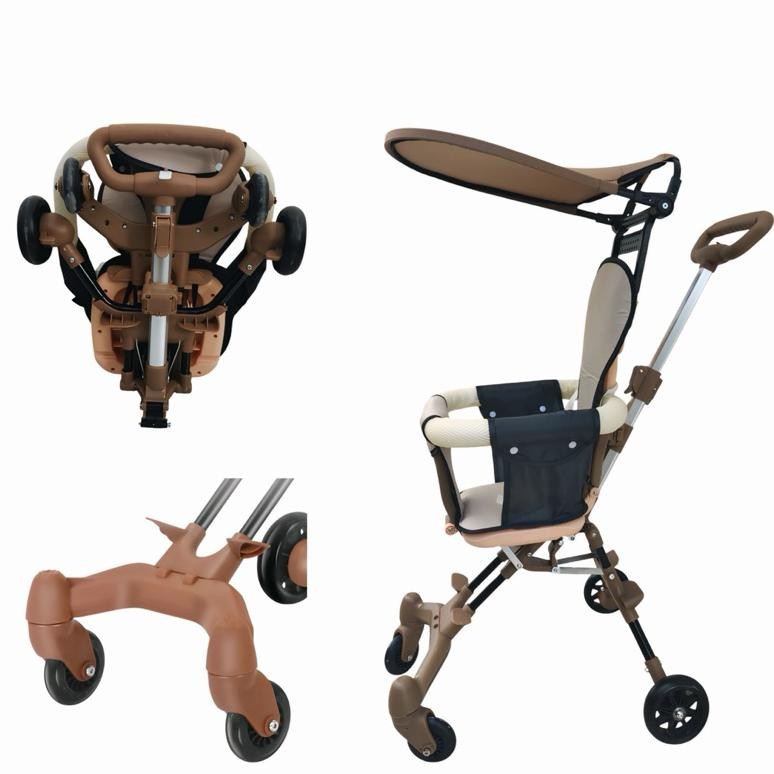 Baby Bluesy Magic Stroller Bayi Murah Stroller Anak Kreta Bayi  Dorong Roda 4 Baby Multi Fungsi