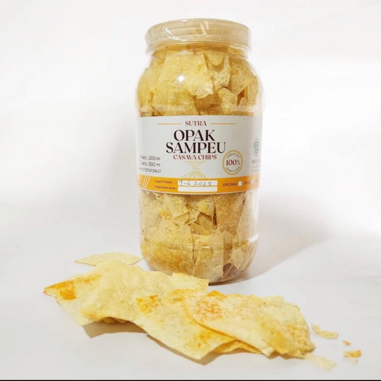 

HJ Opak Sampeu Sutra Krikpik Singkong Casavana Chips Kicimpring 290gr (Baru fresh)