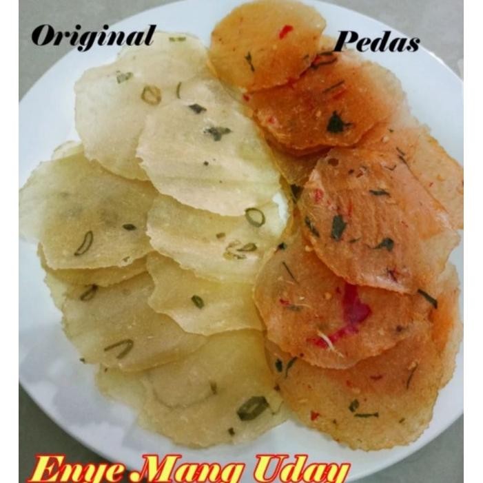 

HJ Kerupuk singkong opak enye mang uday 1kg