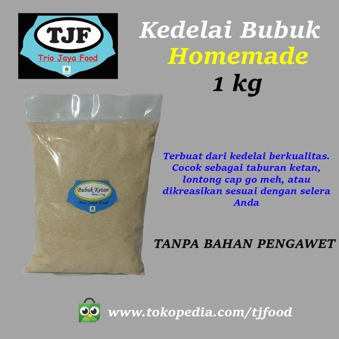 

Murah Bubuk Ketan (Kedelai Bubuk) Homemade (1Kg) - Trio Jaya Food