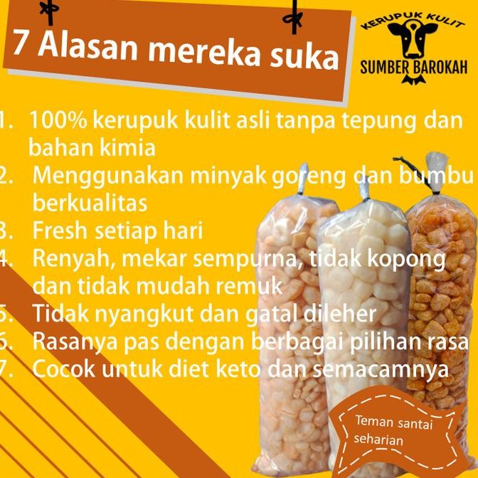 

Sale Kerupuk Kulit Sapi Asli Matang Rasa Pedas Daun Jeruk 500G Gojek Grab
