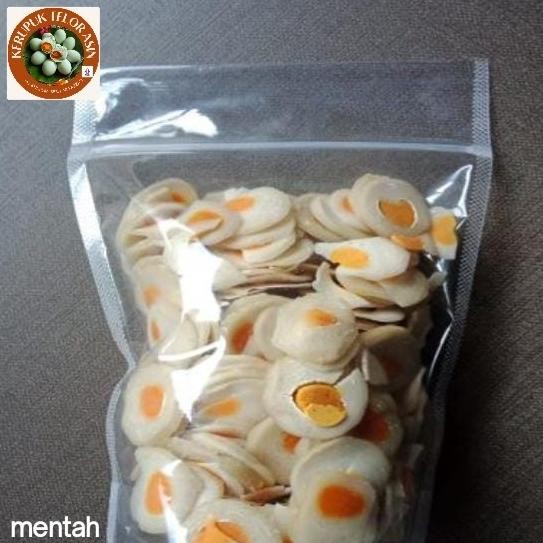 

Murah Kerupuk Telor Asin Mentah Ukuran 1 Kilogram
