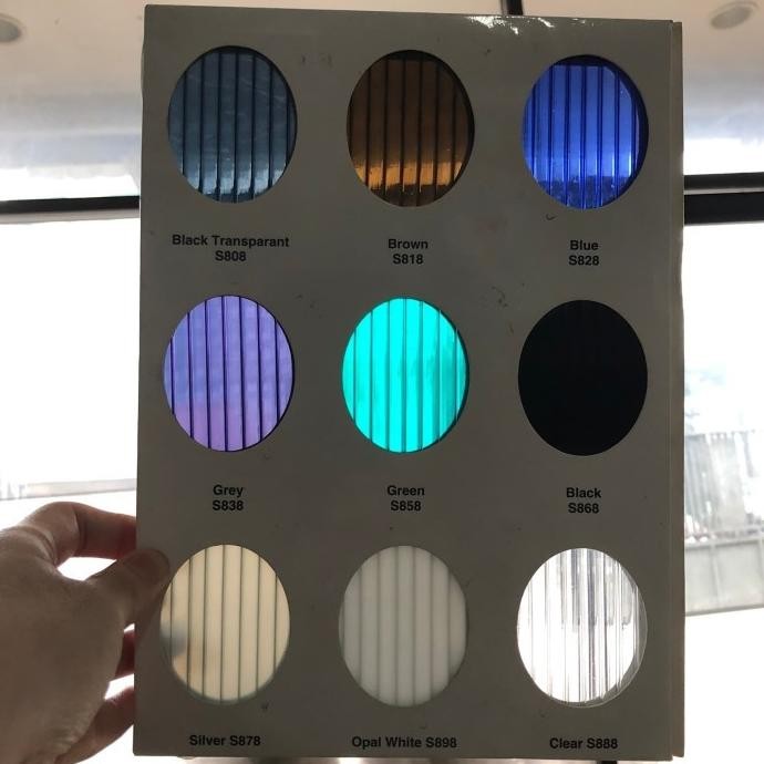 Polycarbonate 4Mm - Atap Fiber Polycarbonate Original Dan Terlaris