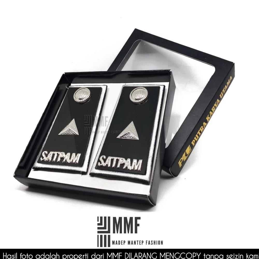 Pangkat Satpam Akrilik Terbaru Gada Pratama Atribut Satpam Security Terbaru - Pangkat Satpam Akrilik