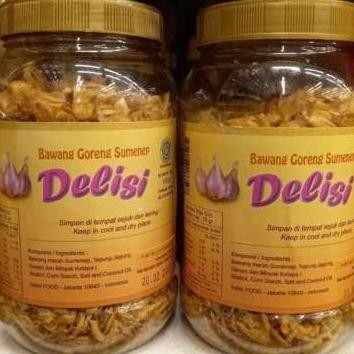 

Murah Delisi Bawang Goreng Sumenep 100Gr