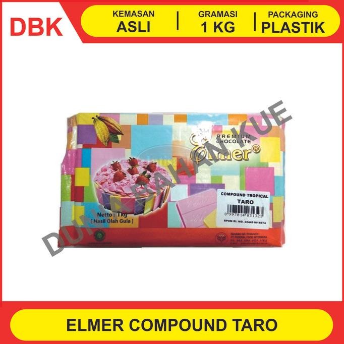 

ELMER COKLAT BATANG / CHOCOLATE COMPOUND 1 KG - TARO UBI UNGU liquid