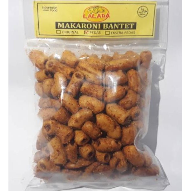 

HJ Makaroni Bantet Lalada Paket 10 Pcs Kemasan 70 Gram