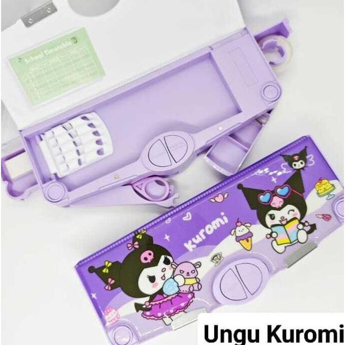 

K001 Kotak Pensil Multifungsi Motif Kartun Untuk Laki Laki Perempuan / Kotak Pensil Serbaguna Anak Sekolah TK SD / Tempat Pensil Anak Stationery liquid