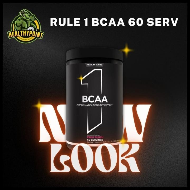 Terlaris R1 Rule 1 One Bcaa 60 Serving Bcaas Asam Protein On Amino Whey Isolate Good Quality