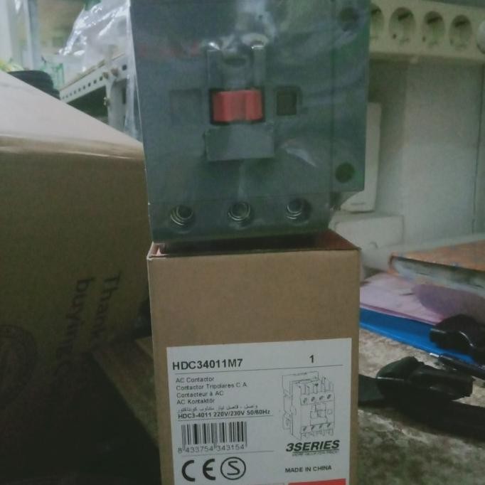 Kontaktor Himel Hdc34011M7/Kontaktor Himel Hdc3-40 Original Asli Murah