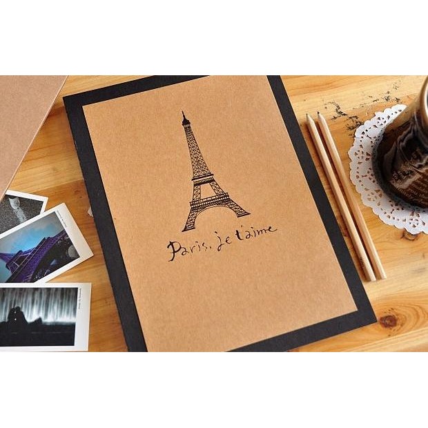 

Album Scrapbook foto ukuran A4 MURAH Paris I Love You Photo Album Big SS8