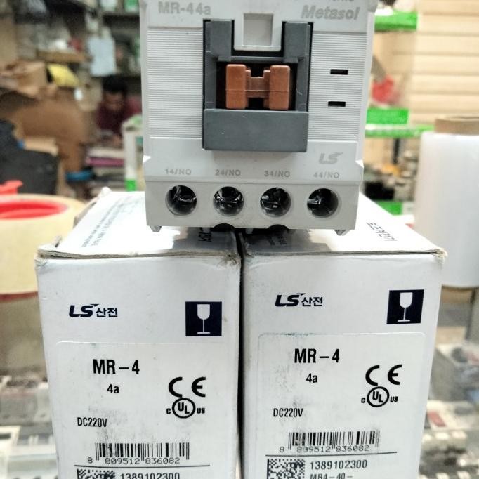 Mr-4 Dc 220V A1 Dc 220V A2 Kontaktor Ls Ready