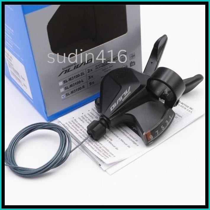 SHIFTER SHIMANO ALIVIO M3100 9 SPEED ORIGINAL KANAN SAJA