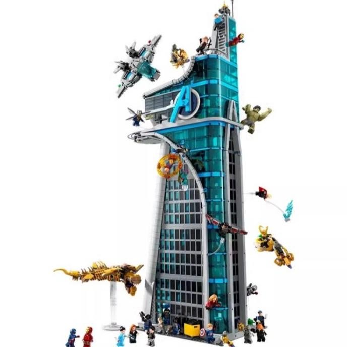 Marvel brick No Brand Avenger tower expert compartible 76269