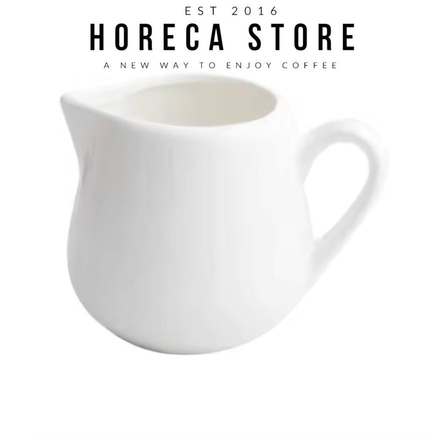 

Ufo-2025 Creamer Keramik 250Cc 250Ml / Teko Krimer Besar Jumbo Sugar Pot Handle / Milk Jug / Gelas Gula Susu Madu Cair Porcelain