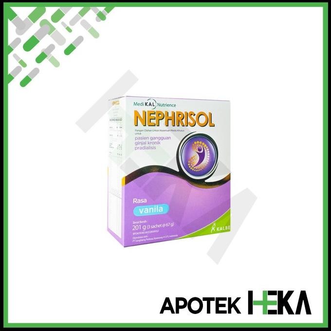 

Nephrisol Vanila/Cappucino 201 Gram - Pasien Ginjal Pradialisis Best Seller