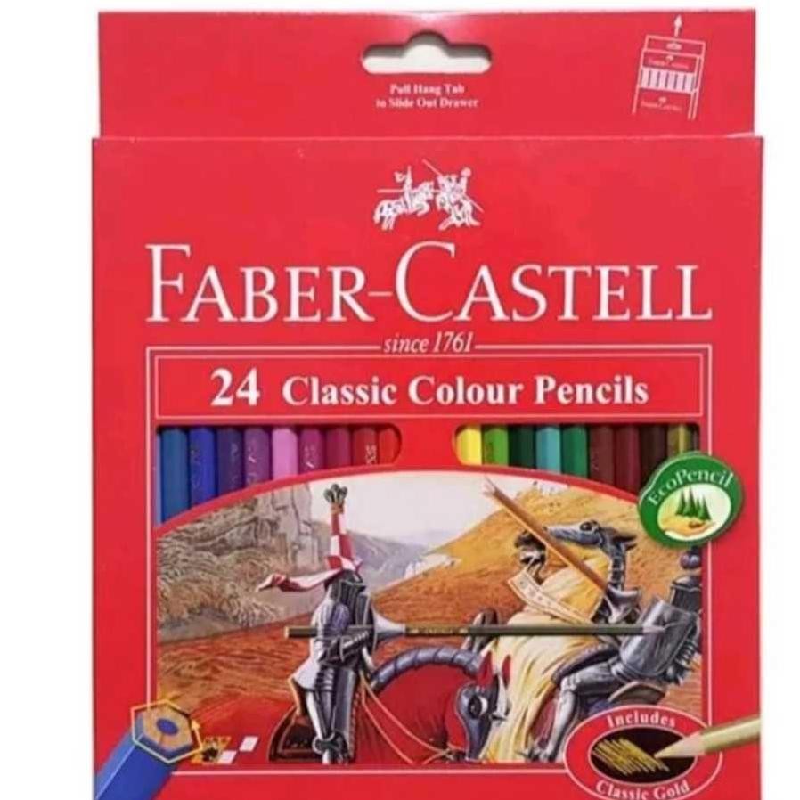 

1 Et Il Warna Fabercatell 24 Warna Panjang Color Cil Fabercattle