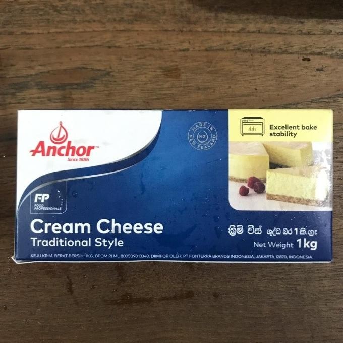 

Anchor Cream Cheese Kemasan 1Kg - Gosend/Grab Only !!! Promo