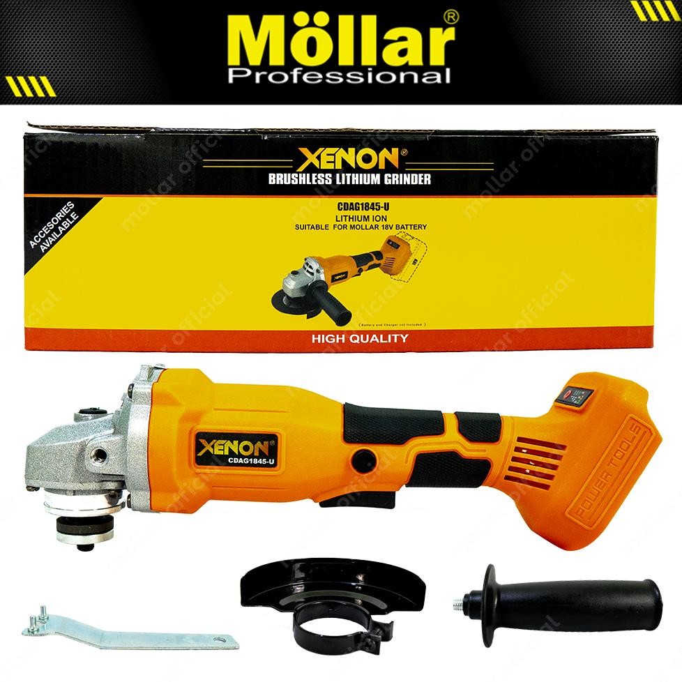 XENON CDAG1845-U Cordless Angle Grinder Gerinda Baterai 18V Unit Only