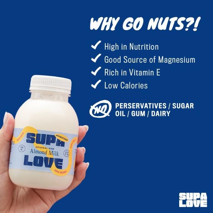 

Almond Milk - Susu Almond - Raw / Roasted Almond Milk - Plant Based Promo